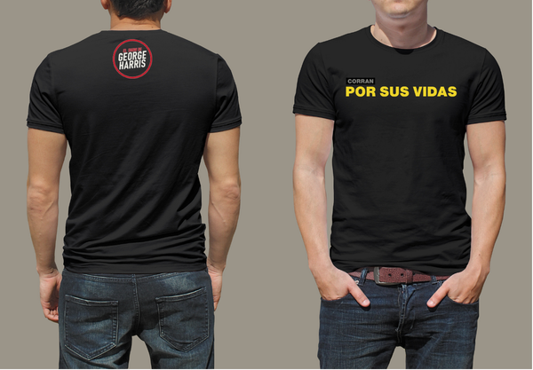 CAMISETAS CORRAN POR SUS VIDAS