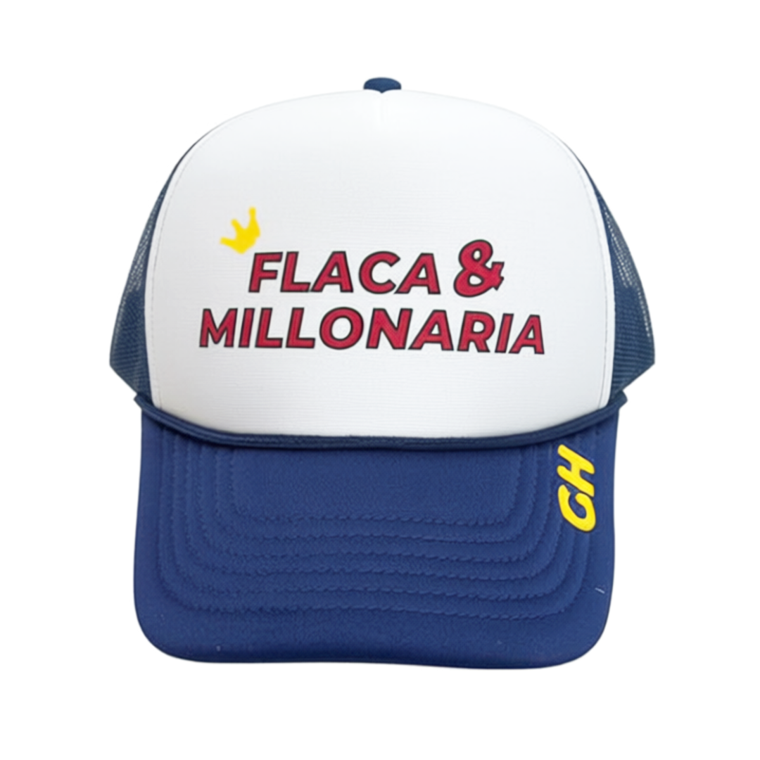 GORRA FLACA & MILLONARIA