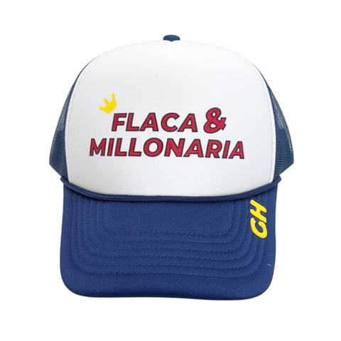 GORRA FLACA & MILLONARIA
