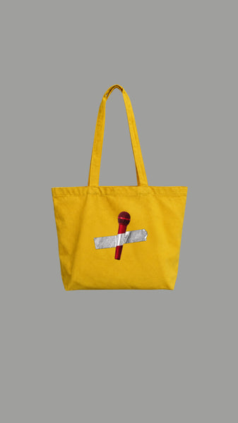 TOTE BAG MIC YELLOW